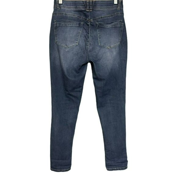 Democracy Ab Technology Absolution Mid Wash Skinny Jeans Womens 6 - Picture 2 of 5